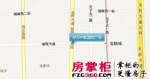 AFC中航国际广场交通图