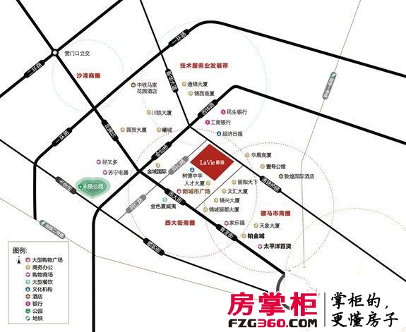 华润·LaVie峰锦交通图区位图