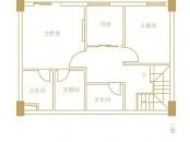 海昌CEC·成都极地海洋世界户型图四房二厅三卫建面76平米(2楼) 1室1厅1卫1厨