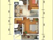 远大林语城别墅户型图二期L2-2户型3层 3室4厅4卫1厨