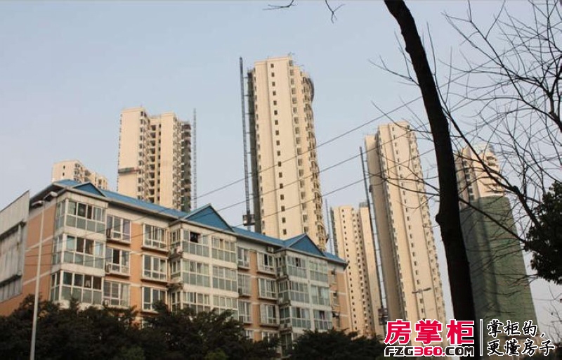 上海东韵实景图项目外立面（2012-12）