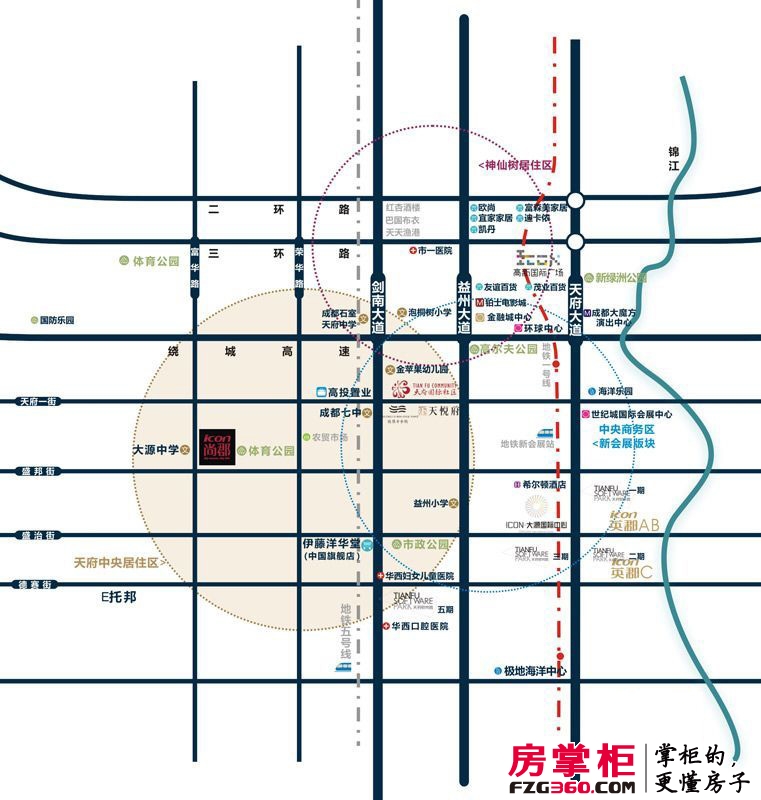 ICON尚郡交通图
