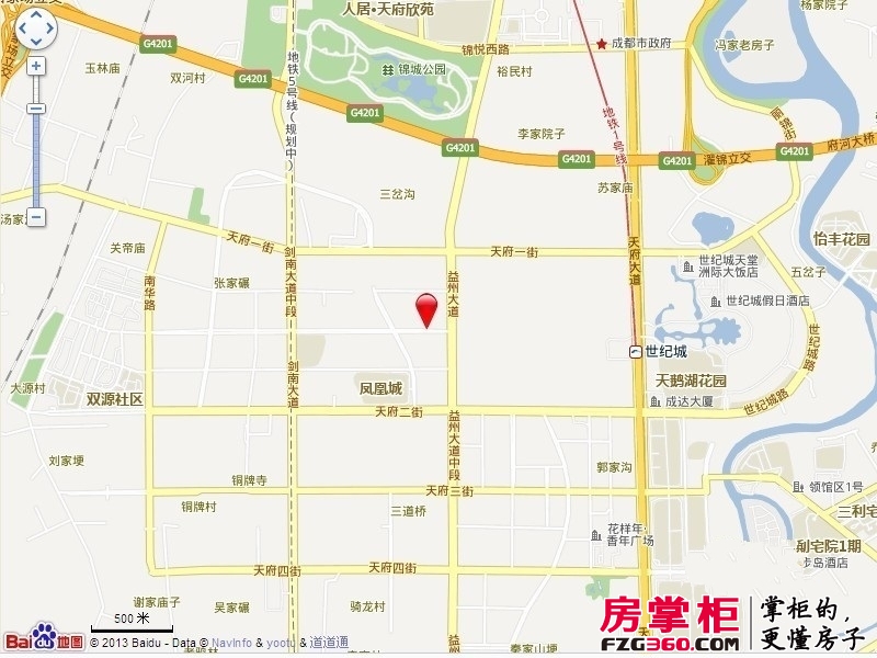 汇锦城交通图