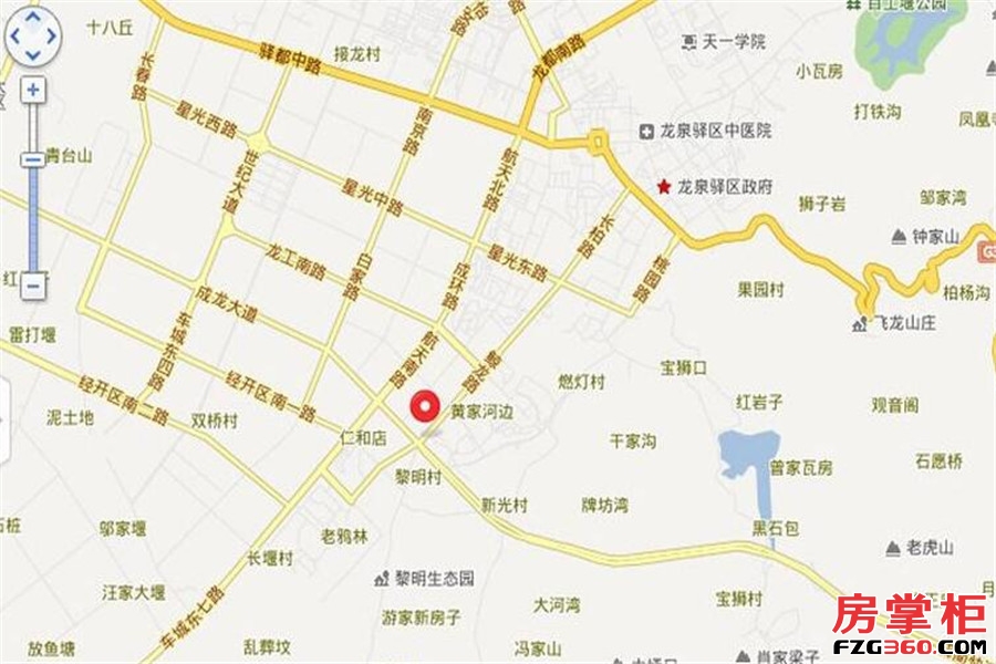 东山国际新城锦驿交通图