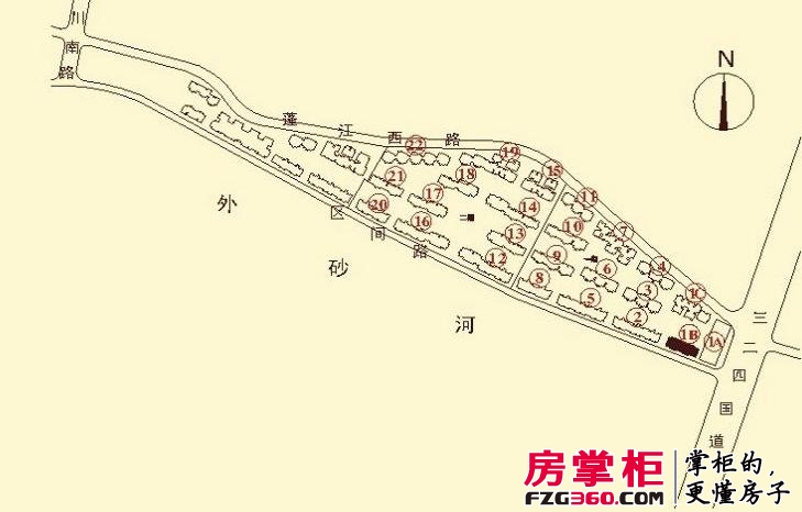 锦州花园规划图