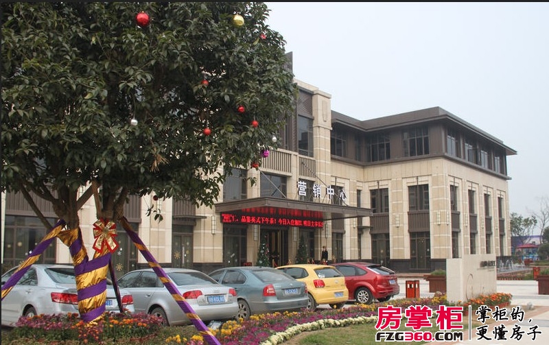 南山雍江汇售楼部门口（2013.01.11）