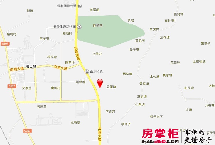 鑫天格林香山电子地图