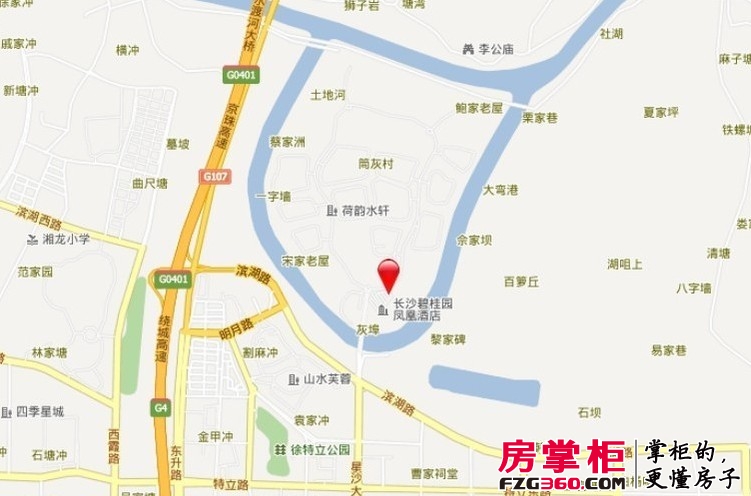 碧桂园天玺湾交通图