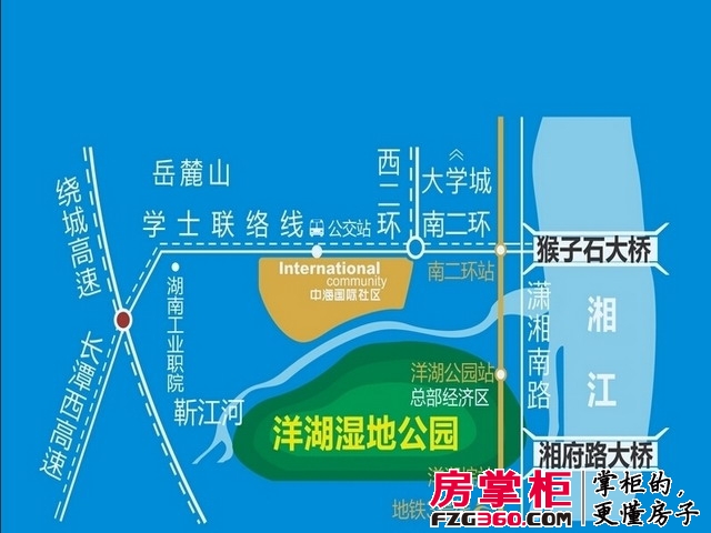 中海天鉴交通图
