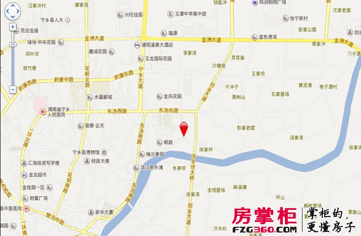 滨江国际城交通图