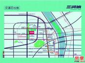 三润城交通图