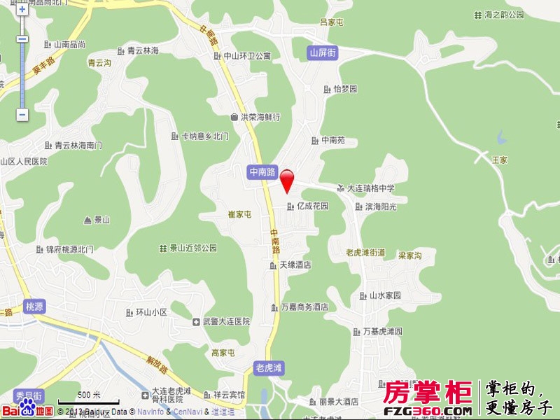 峰尚中南交通图