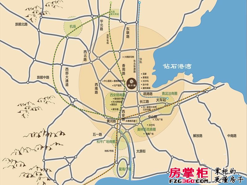 香水湾交通图
