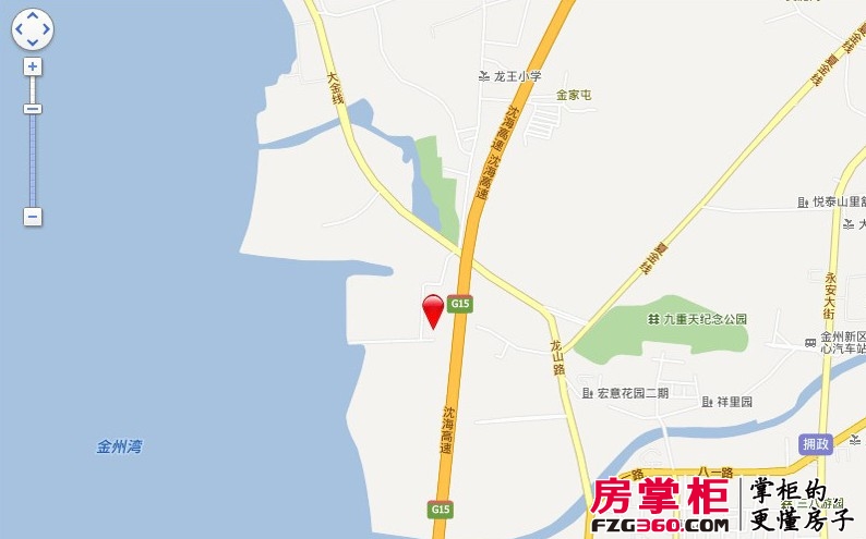 新兴北京郡交通图