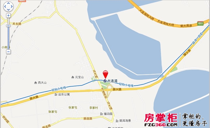 丽湾海景交通图