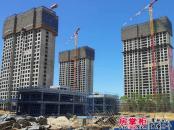 中信海港城实景图B3#楼、A2#楼施工进度（2013.5.29）