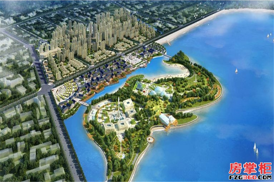 中民海港国际城效果图