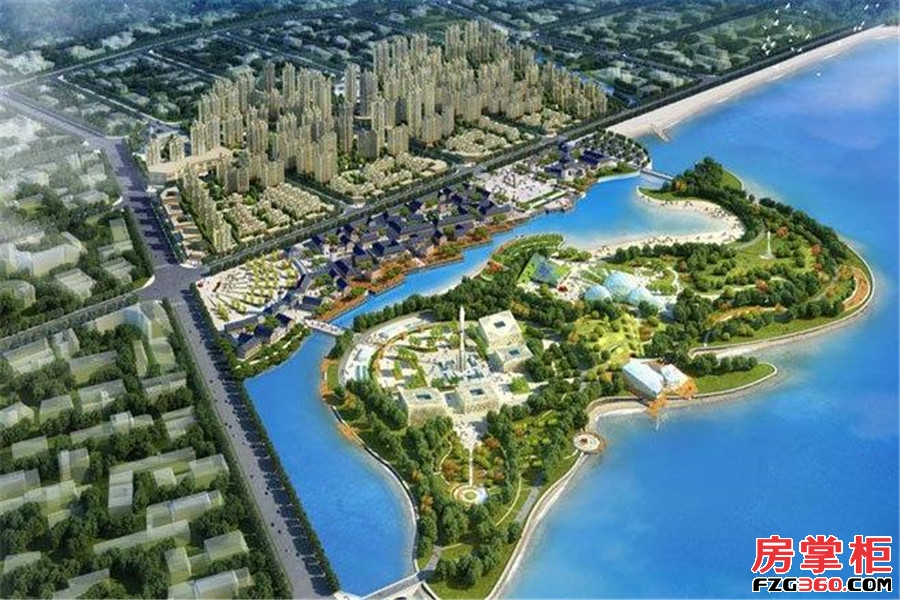 中民海港国际城效果图