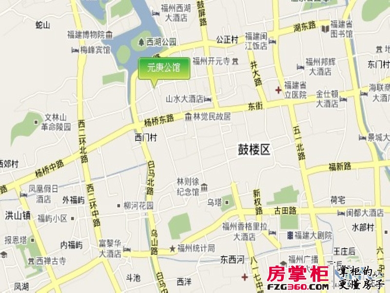 元庚公馆（地块）交通图