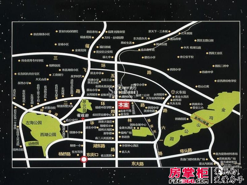 瀚城国际交通图