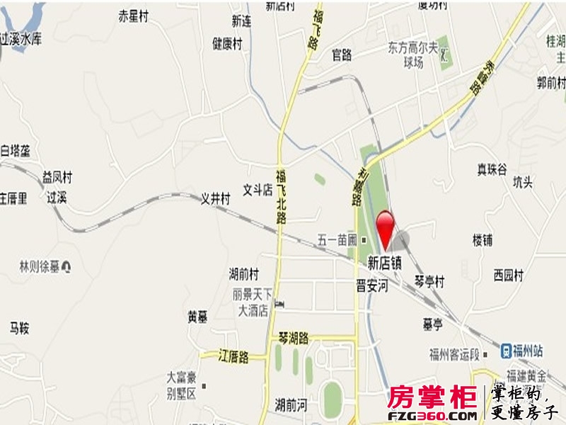 琴亭湖畔交通图区位图（20100909）