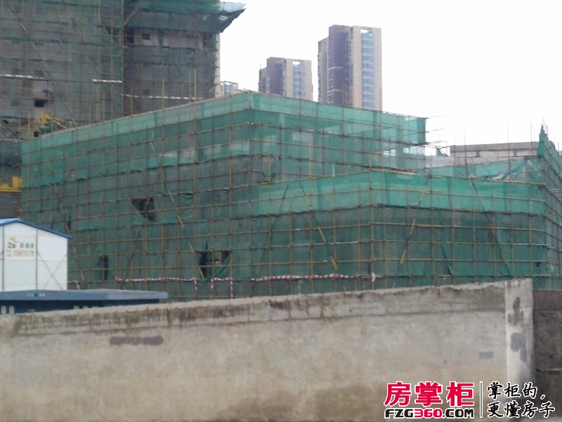 金帝·仁文江语城实景图工程进度（2014-2-20）