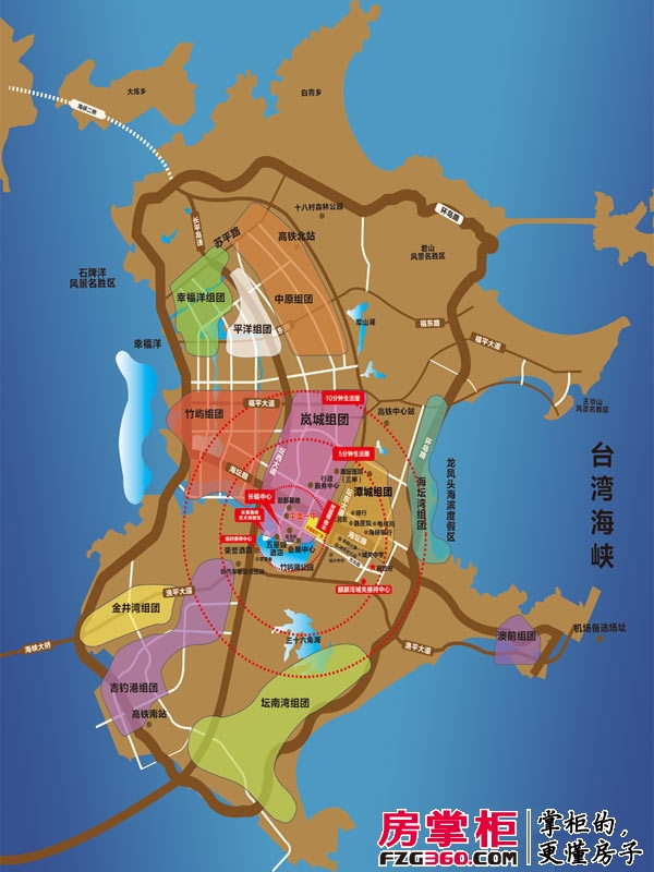 长福文化城麒麟湾交通图区位图