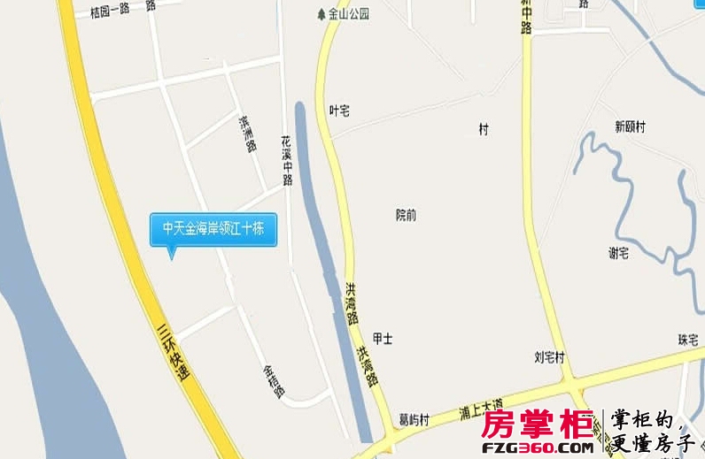 天泽江鼎交通图（20100430）
