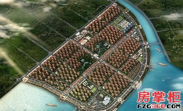 罗源湾滨海新城效果图