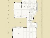 水印长廊k1－29栋户型（一层平面） 4室2厅2卫2厨