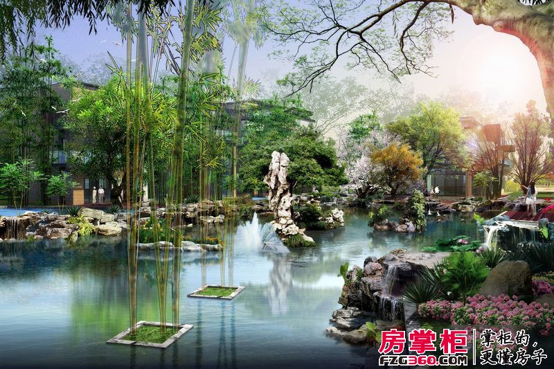 桂林润园中心花园