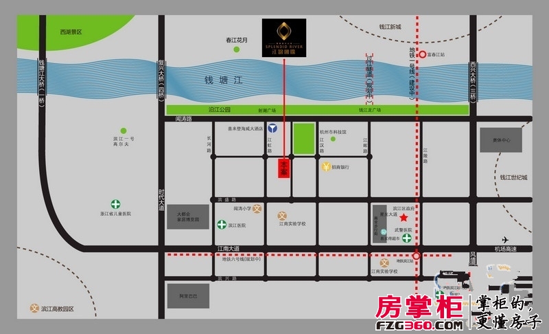 中奥江锦国际交通图