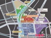 杭州万通中心交通图区位图