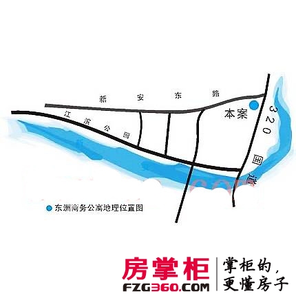 东洲商务公寓交通图