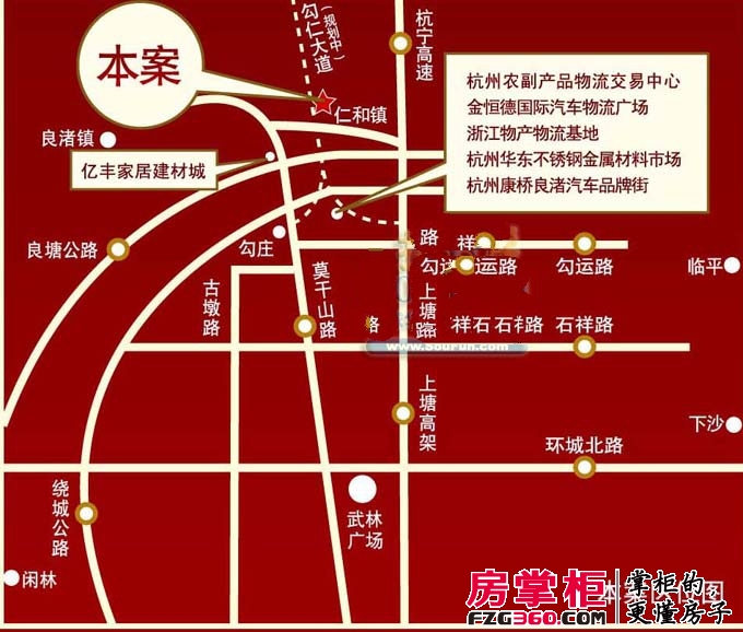金阳湾交通图