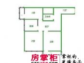 东尚国际寓所户型图3室 户型图 3室1厅1卫1厨