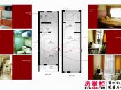 东尚国际寓所户型图8#A 3室1厅1卫1厨