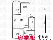 盛雅公寓户型图2室 户型图 2室2厅1卫1厨