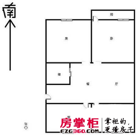 西溪河下户型图2室 户型图 2室2厅1卫1厨