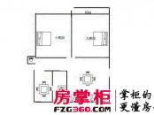 转塘直街小区户型图2室 户型图 2室1厅1卫1厨