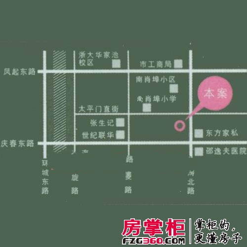 青春都市公寓交通图