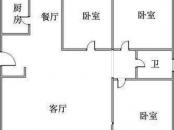 长兴苑户型图3室 户型图 3室2厅1卫1厨