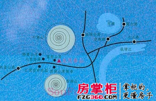 五月香山交通图