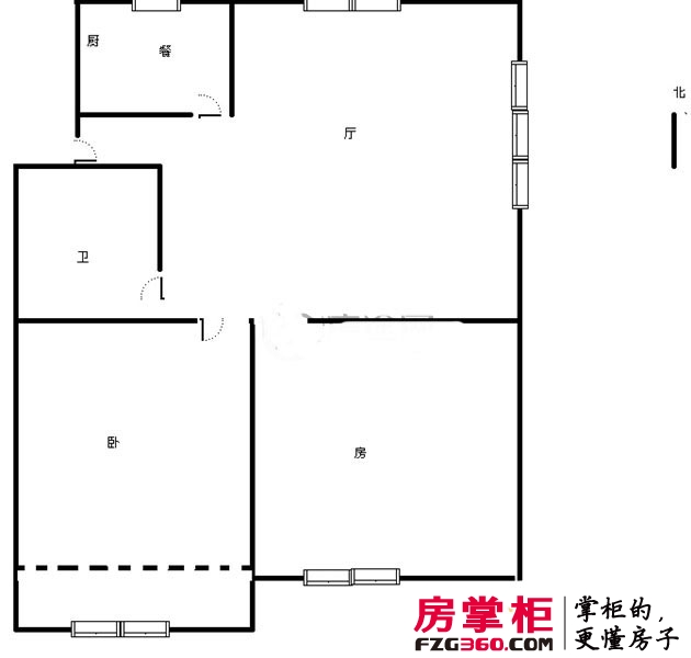 石板巷户型图2室 户型图 2室2厅1卫1厨