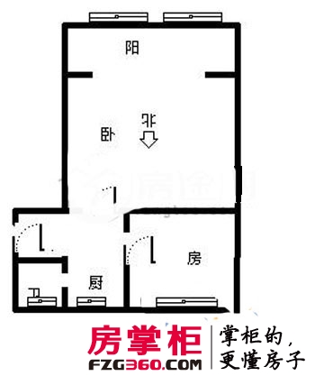 石板巷户型图2室 户型图 2室1卫1厨