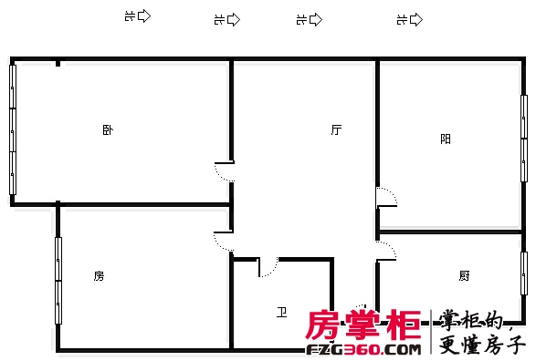 钱江三苑 0室 户型图