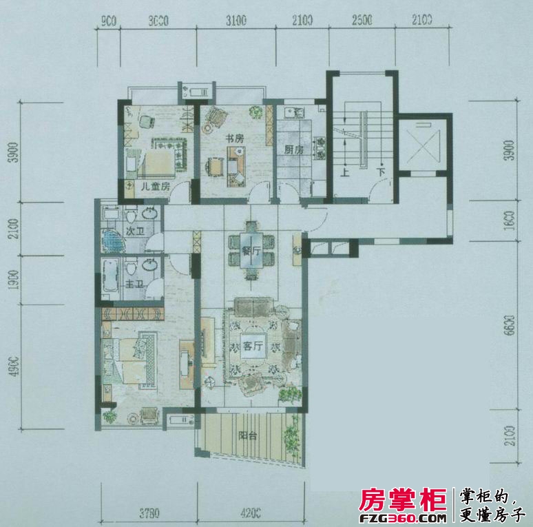 南北兰韵天城 户型图