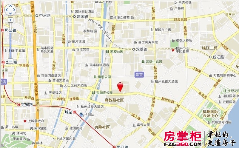 清泰小区交通图