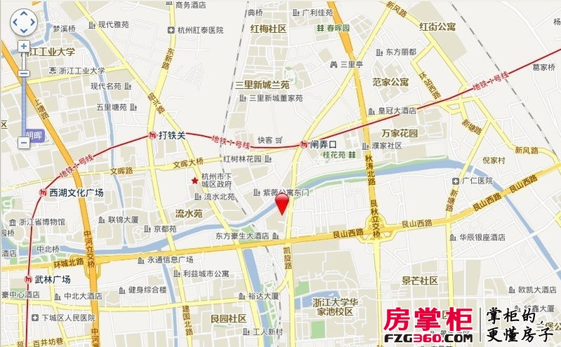 京惠花园交通图