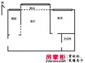 金色蓝庭户型图1室 户型图 1室1厅1卫1厨